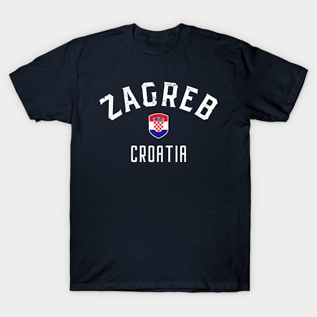 Zagreb Croatia T-Shirt by dk08